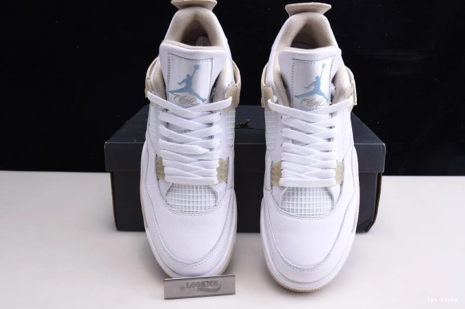 1st Kicks Jordan 2017 Retro 4 Sand 487724-118 0706